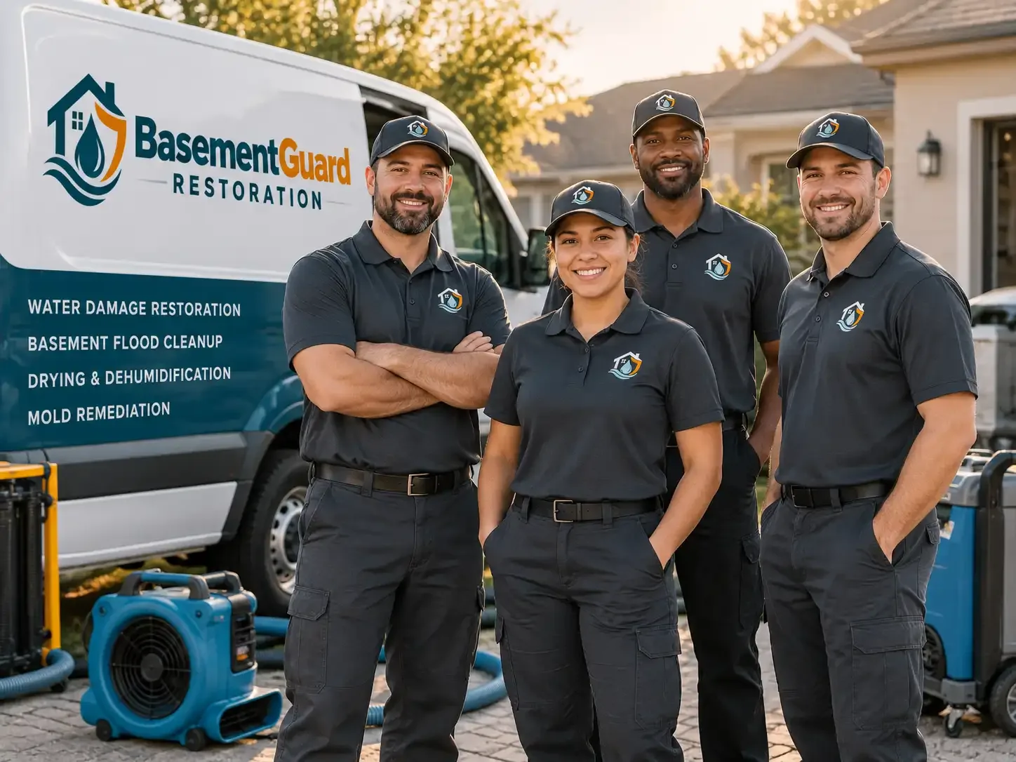 Basement Water Damage Restoration company in Asbury, IA